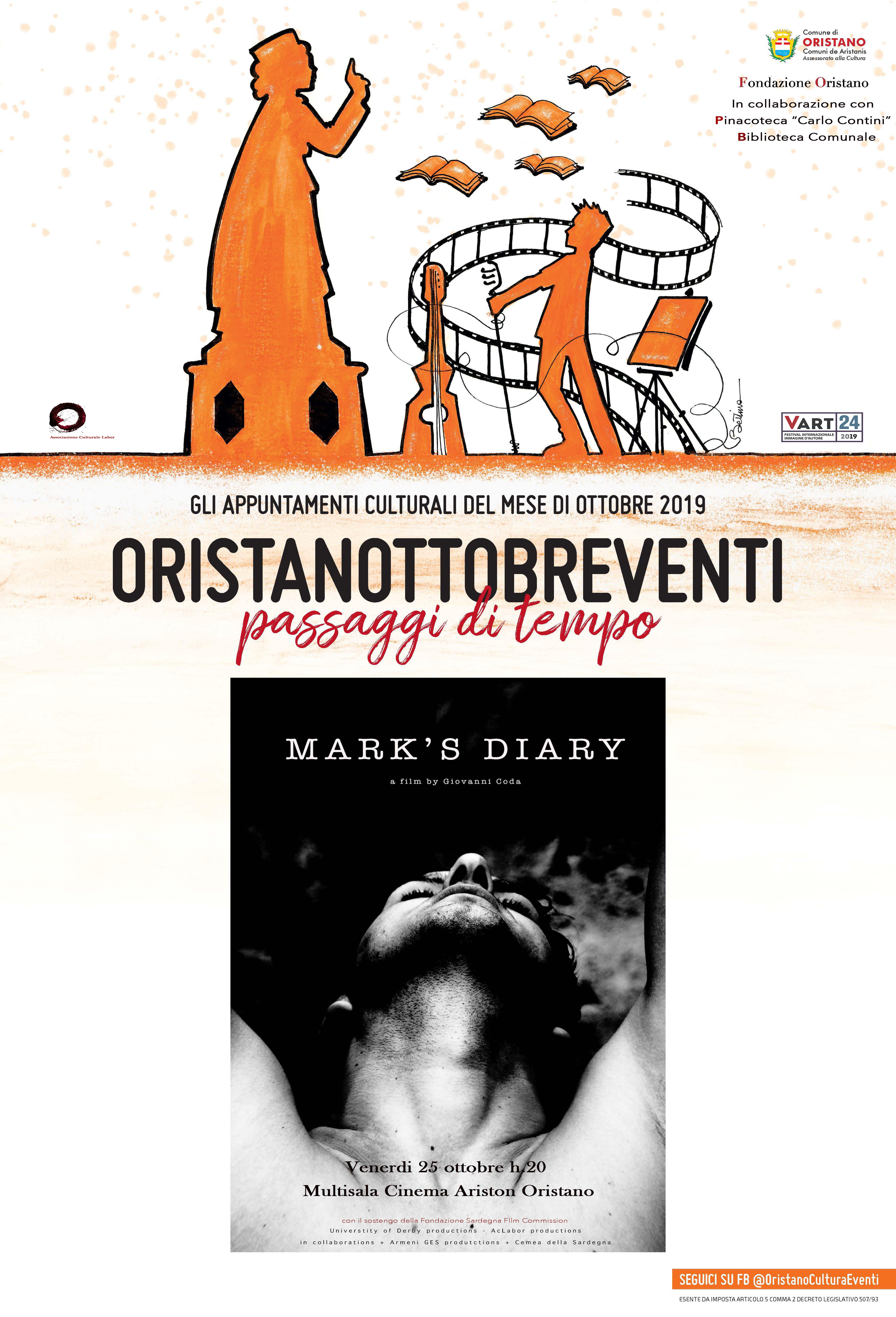 Visualizza la notizia: Mark's Diary: il film di Joe Coda a Oristano