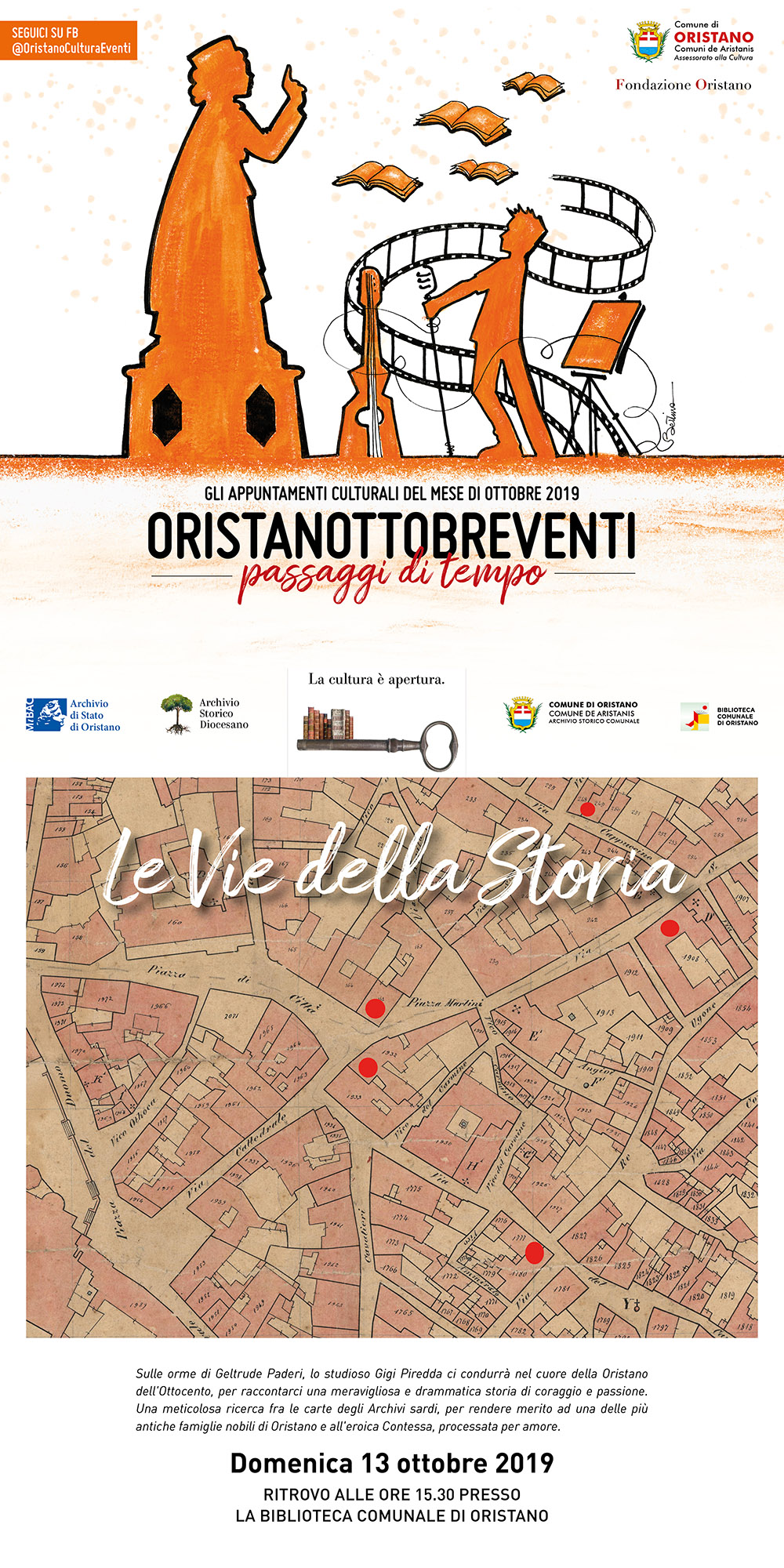 Visualizza la notizia: Oristanottobreventi: Le vie della storia, sulle orme di Geltrude Paderi