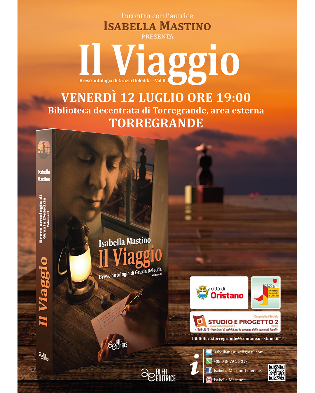 Visualizza la notizia: Incontro con l'autore a Torregrande il 12 luglio, ore 19.00